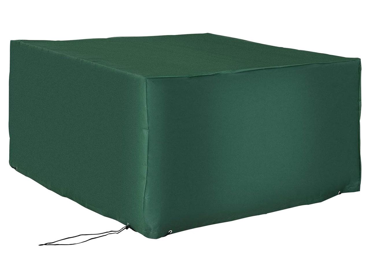 Ochranný kryt na zahradní nábytek 02-0178, oxford, zelený, 135 x 135 x 75 cm