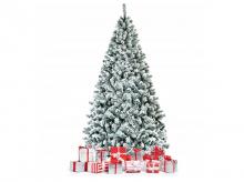 Umělý vánoční stromek CM24572, jedle, se stojanem. vysoká kvalita, 225 cm