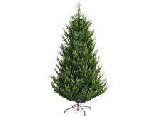 Umělý vánoční stromek CM23675, 180 cm, se skládacím kovovým stojanem