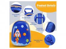 Sada kufru a batohu pro děti BN10002, 2 ks, plastový dětský vozík, dětská zavazadla