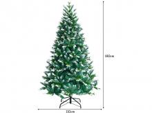 Umělý vánoční stromek CM23660, 180 cm, se sněhem