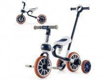 Dětská tříkolka TS10070NY a běžecké kolo a balanční kolo a odrážedlo, 4v1, s nastavitelnou rukojetí a odnímatelnými pedály, pro děti ve věku 2-4 roky 