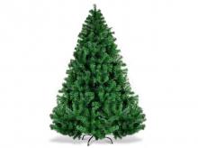Umělý vánoční stromek CM21220, 180 cm, 1000 špiček s panty, z masivních kovových nohou